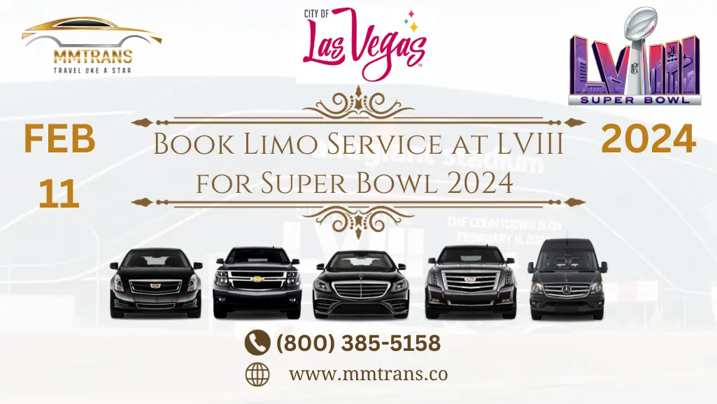 Book Limo for Super Bowl 2024